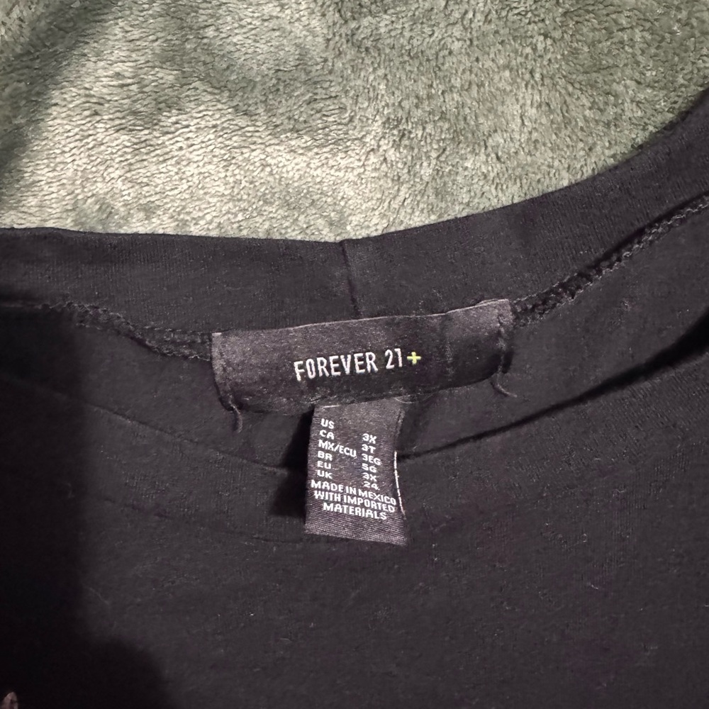 Forever 21 Black HD inspired Top